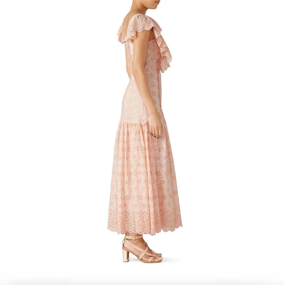 LoveShackFancy Pink Cressida Dress - XS - Picture 3 of 11